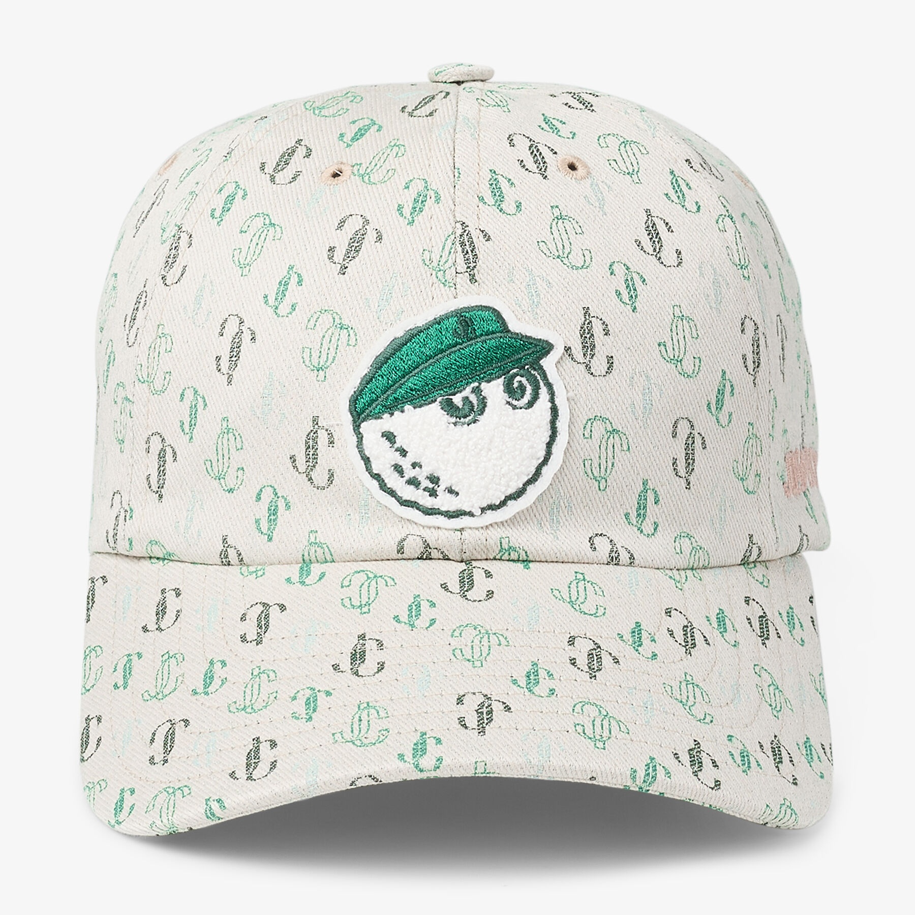 Jimmy Choo / Malbon 2.0 Monogram Cap
Monogram Embroidered Cotton Cap - 2