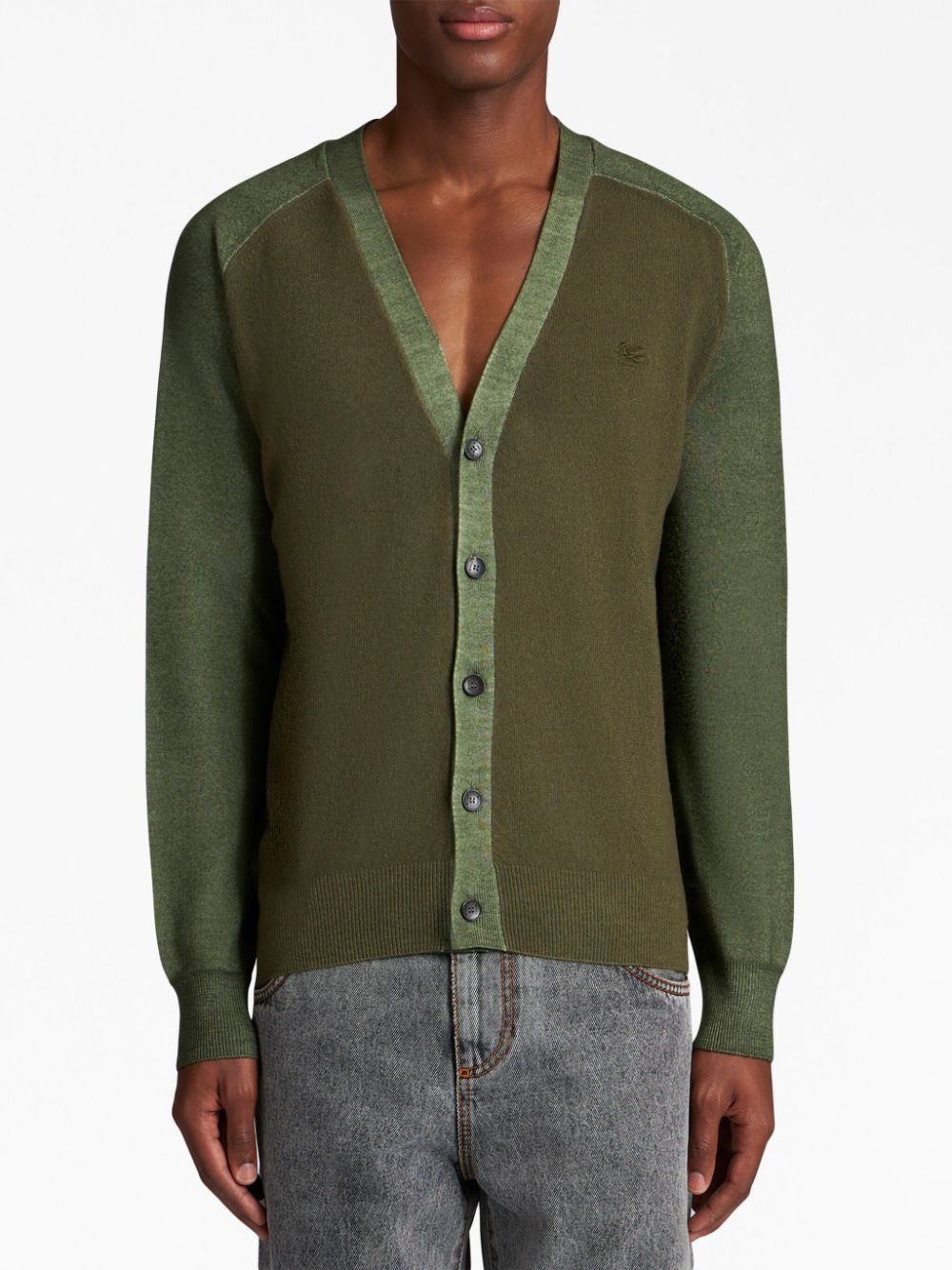 virgin wool cardigan - 2