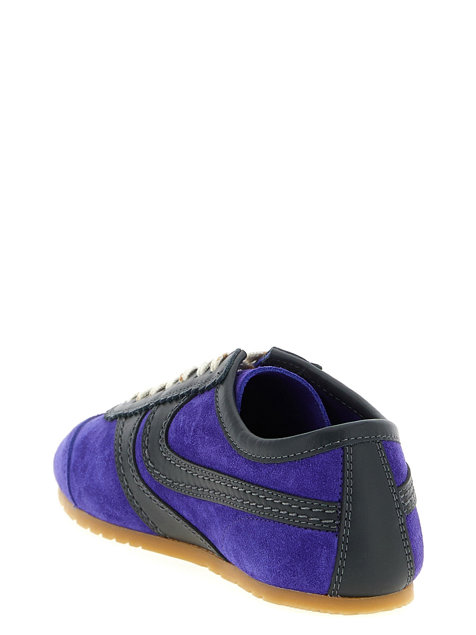 Dries Van Noten Women Suede Sneakers - 3