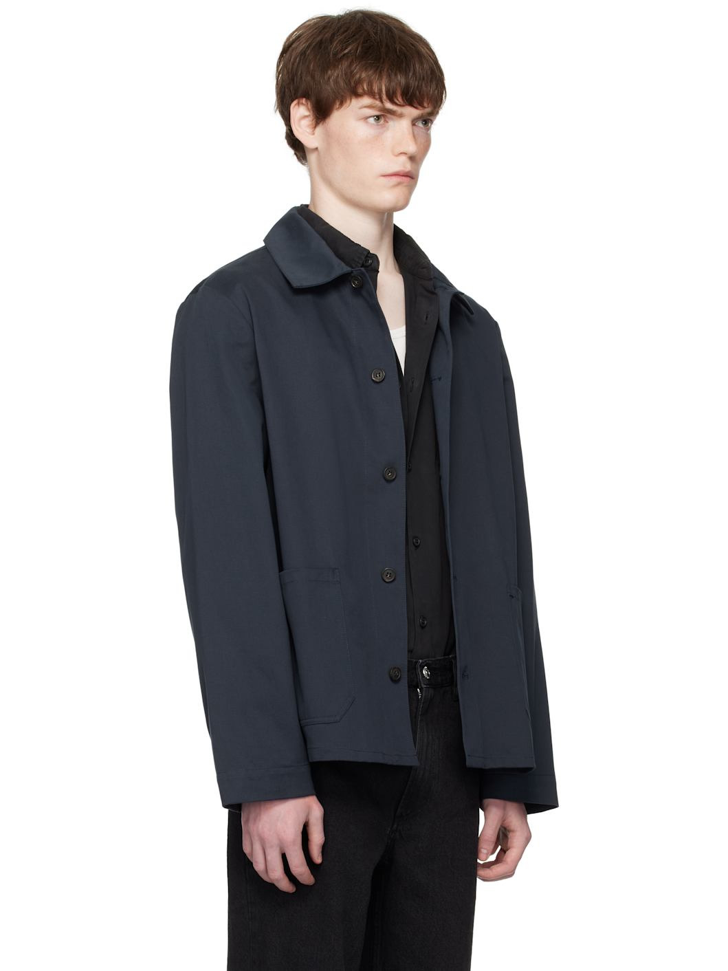 Navy Kerlouan Logo Jacket - 2
