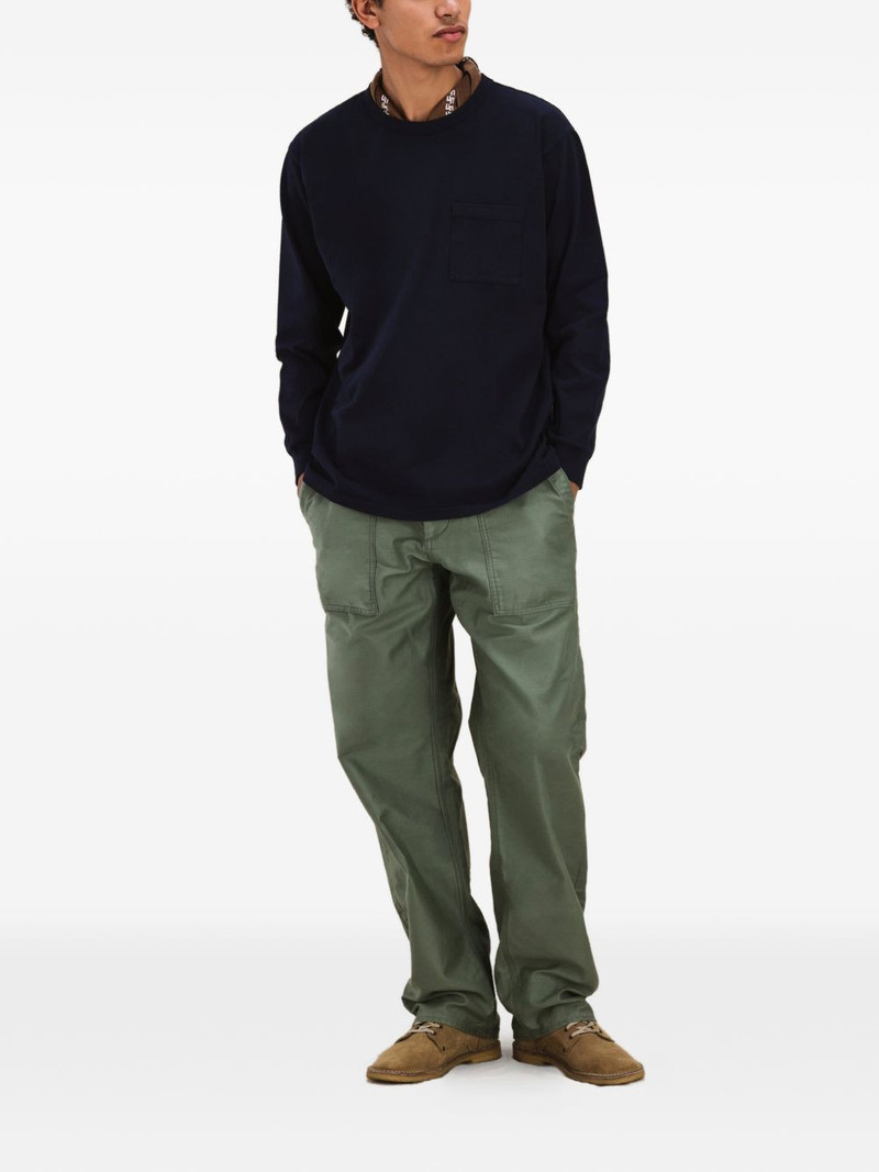 FORTELA chest pocket sweater outlook