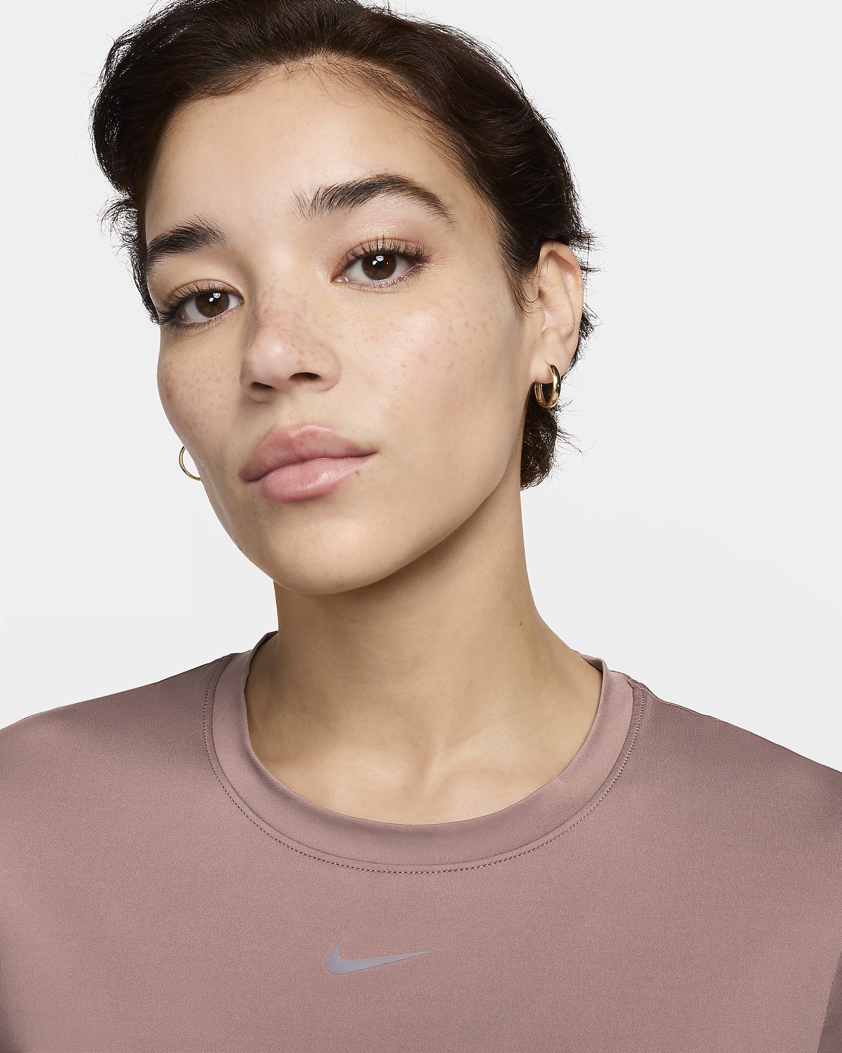 Nike One Classic Women's Dri-FIT Short-Sleeve Cropped Top - 3