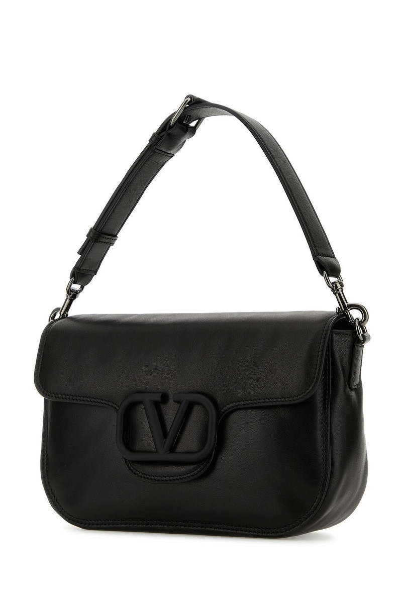 Valentino Black leather LocÃ² handbag outlook