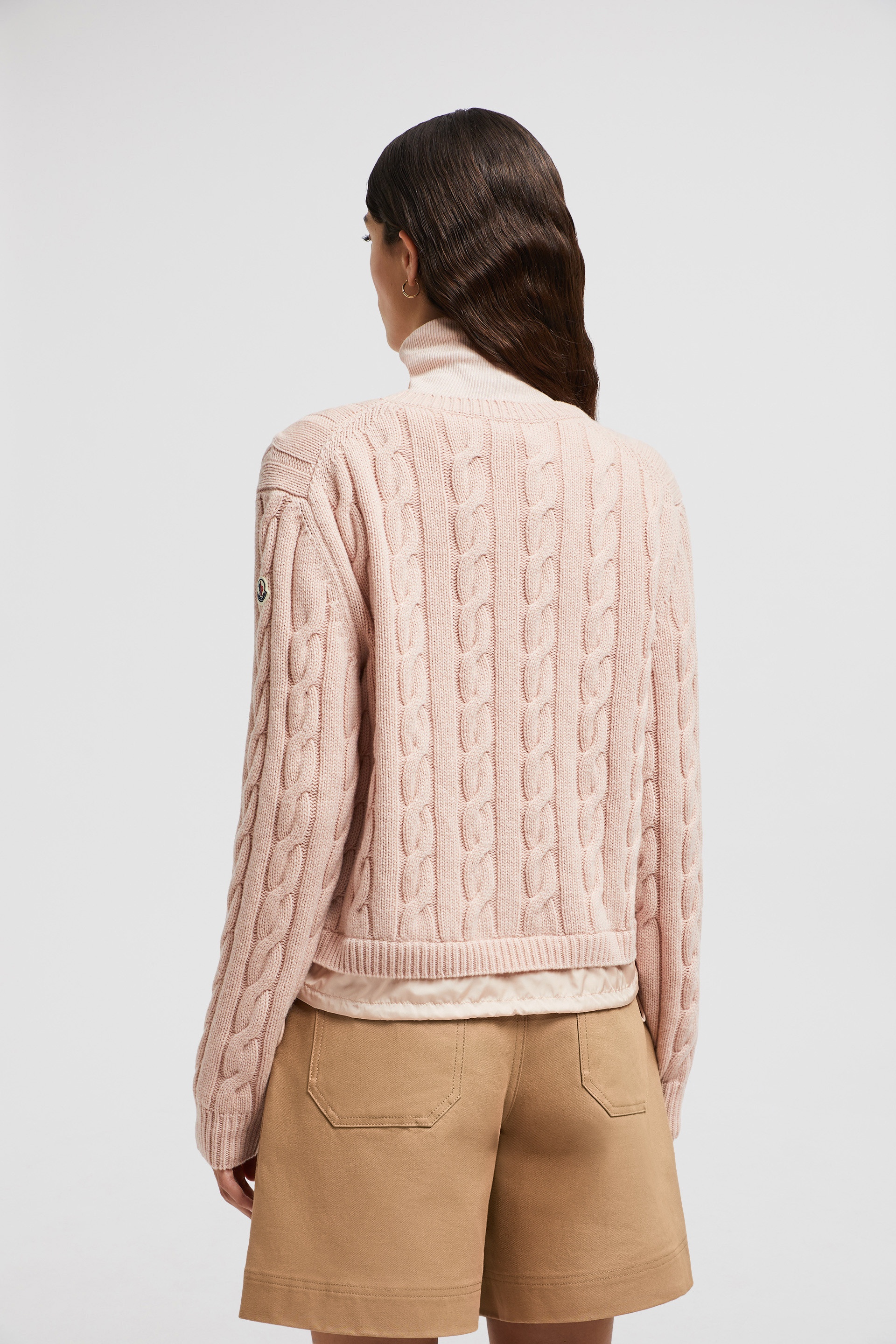 Wool & Cashmere Cable Knit Sweater - 5