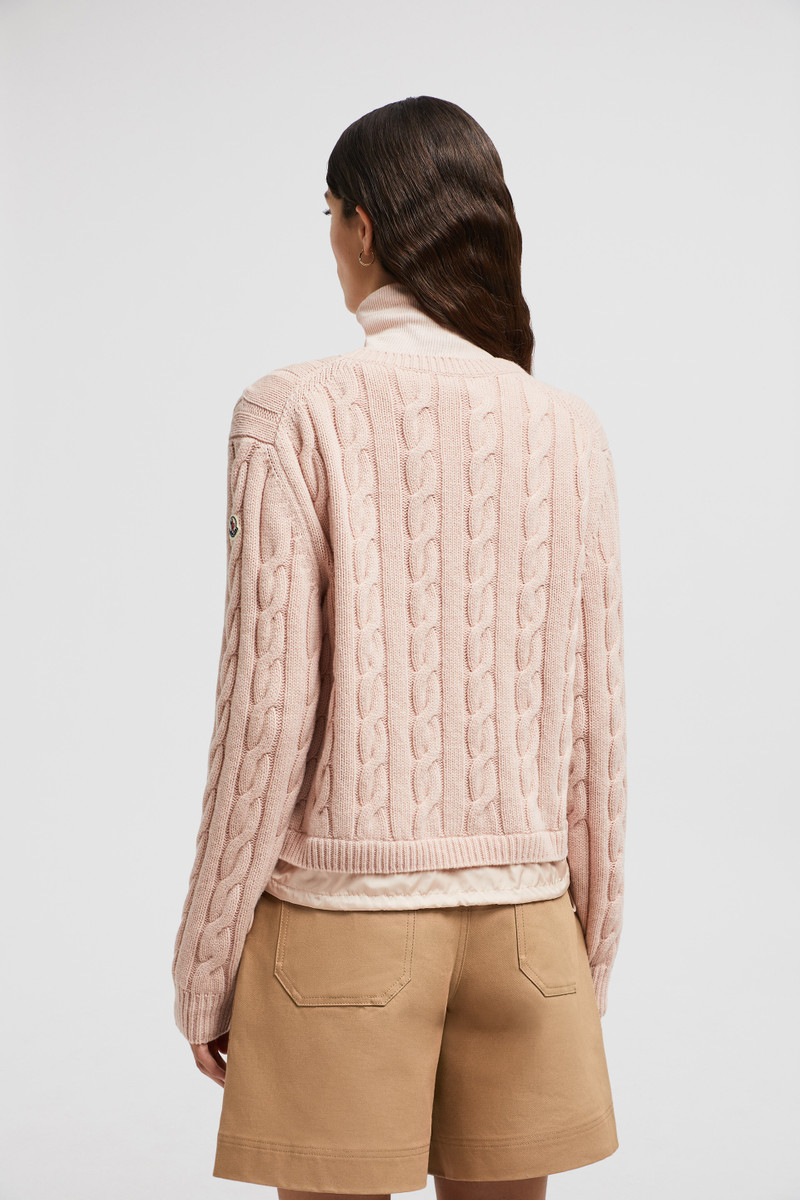 Wool & Cashmere Cable Knit Sweater 5