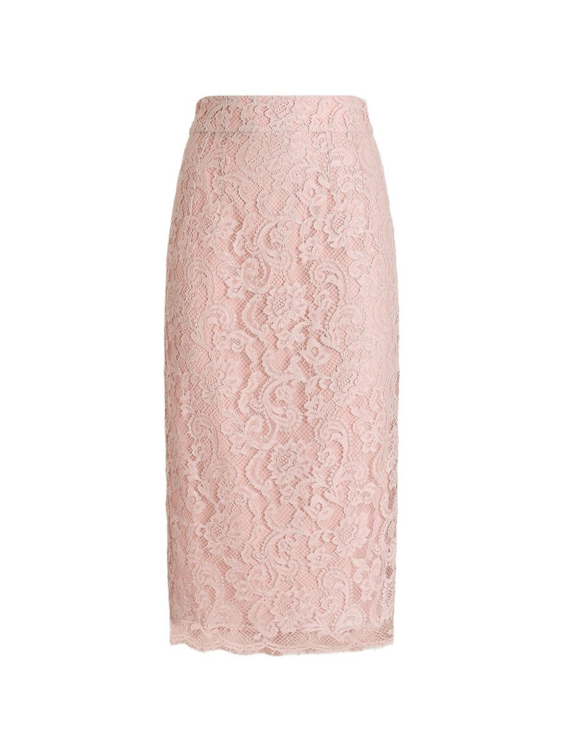 floral-lace midi skirt 1