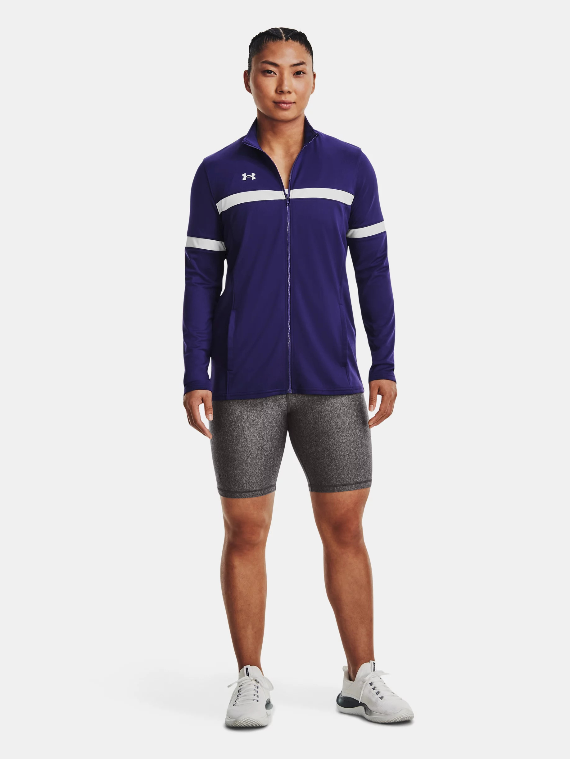 Women's UA Knit Warm Up Team Full-Zip - 5