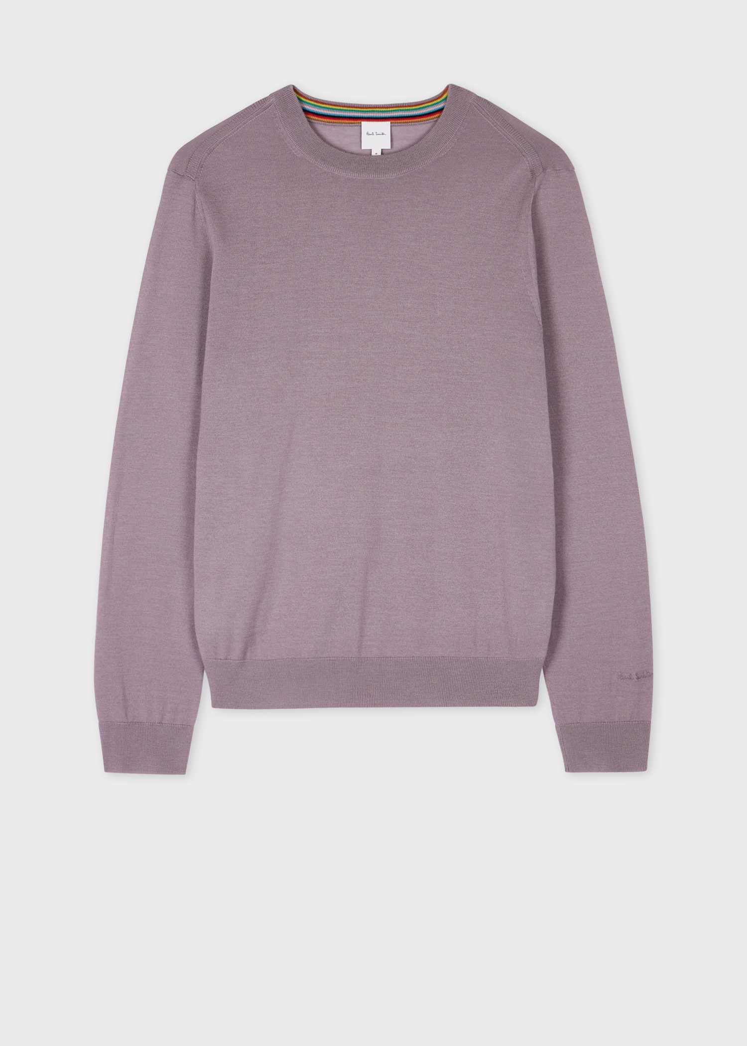 Mauve Merino Wool Sweater - 1