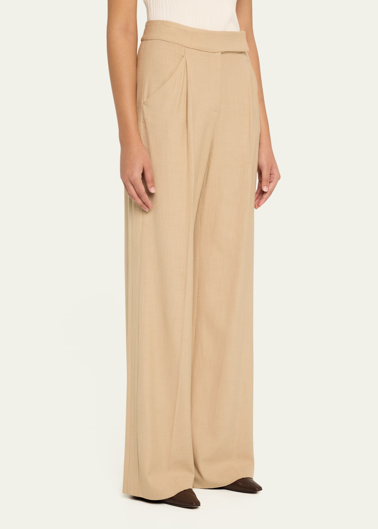 Marbeau Wide-Leg Pants - 4