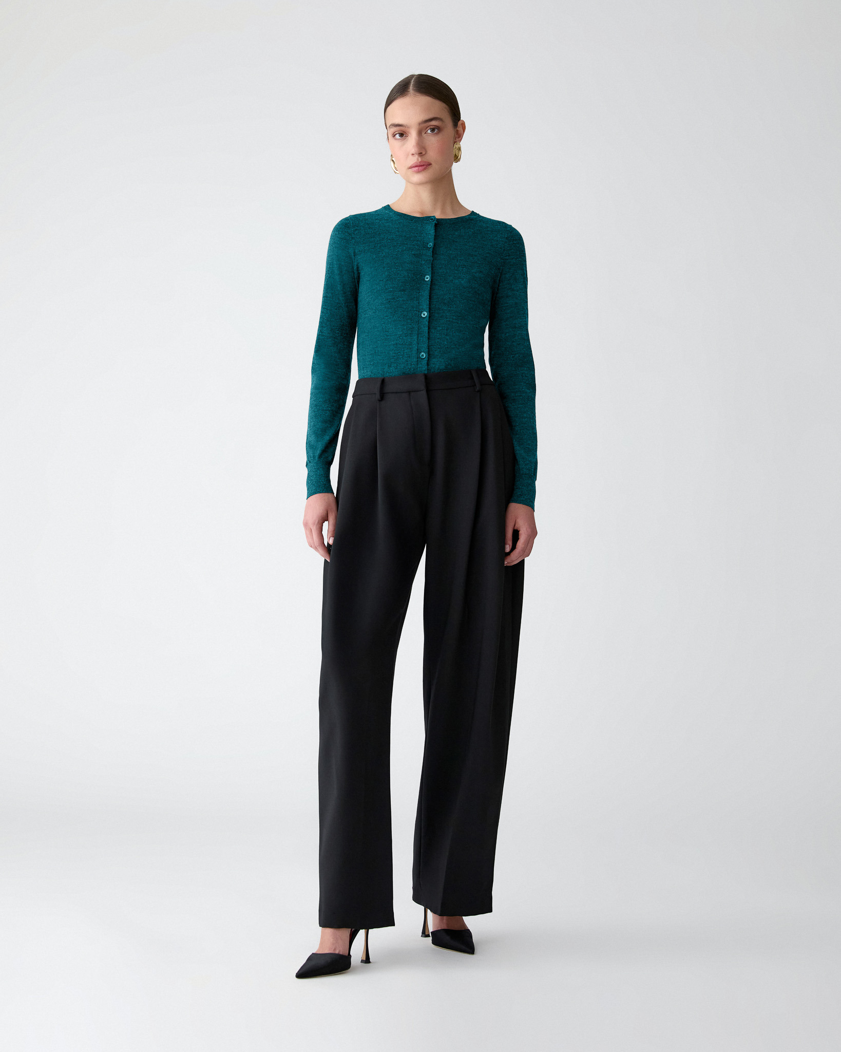 Merino-Silk Cardigan - 2