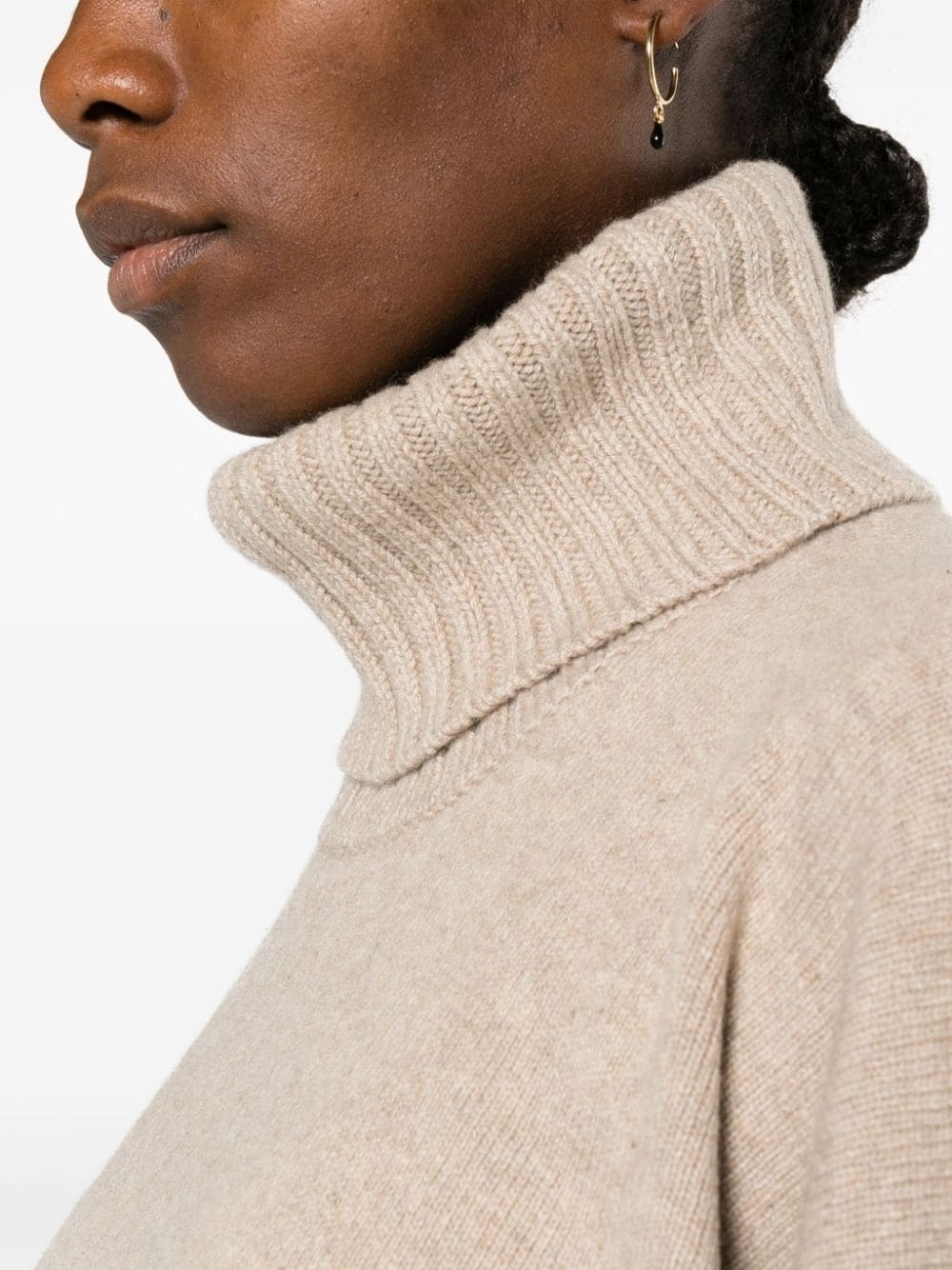 roll-neck wool-blend jumper - 5