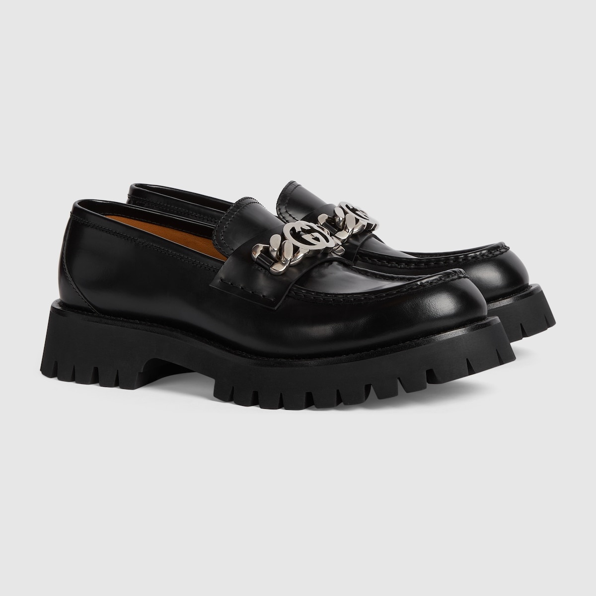 Men's loafer with Interlocking G - 2