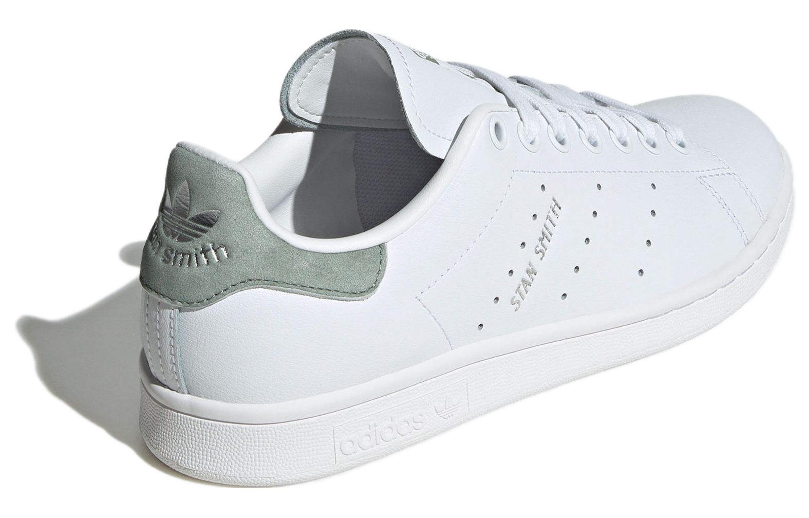 adidas gazelle silver green womens adidas Women's Stan Smith "White Green" Shoes