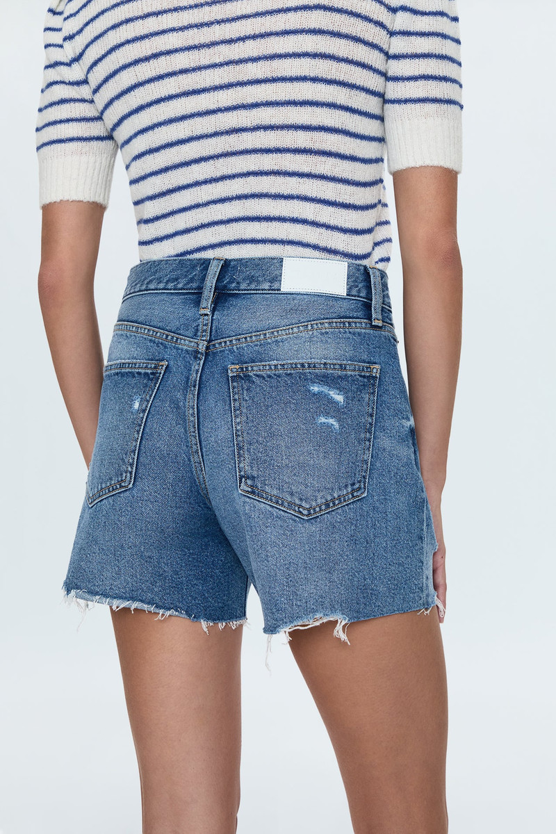 ANDIE HIGH RISE VINTAGE SHORT - THESIS DISTRESSED 5