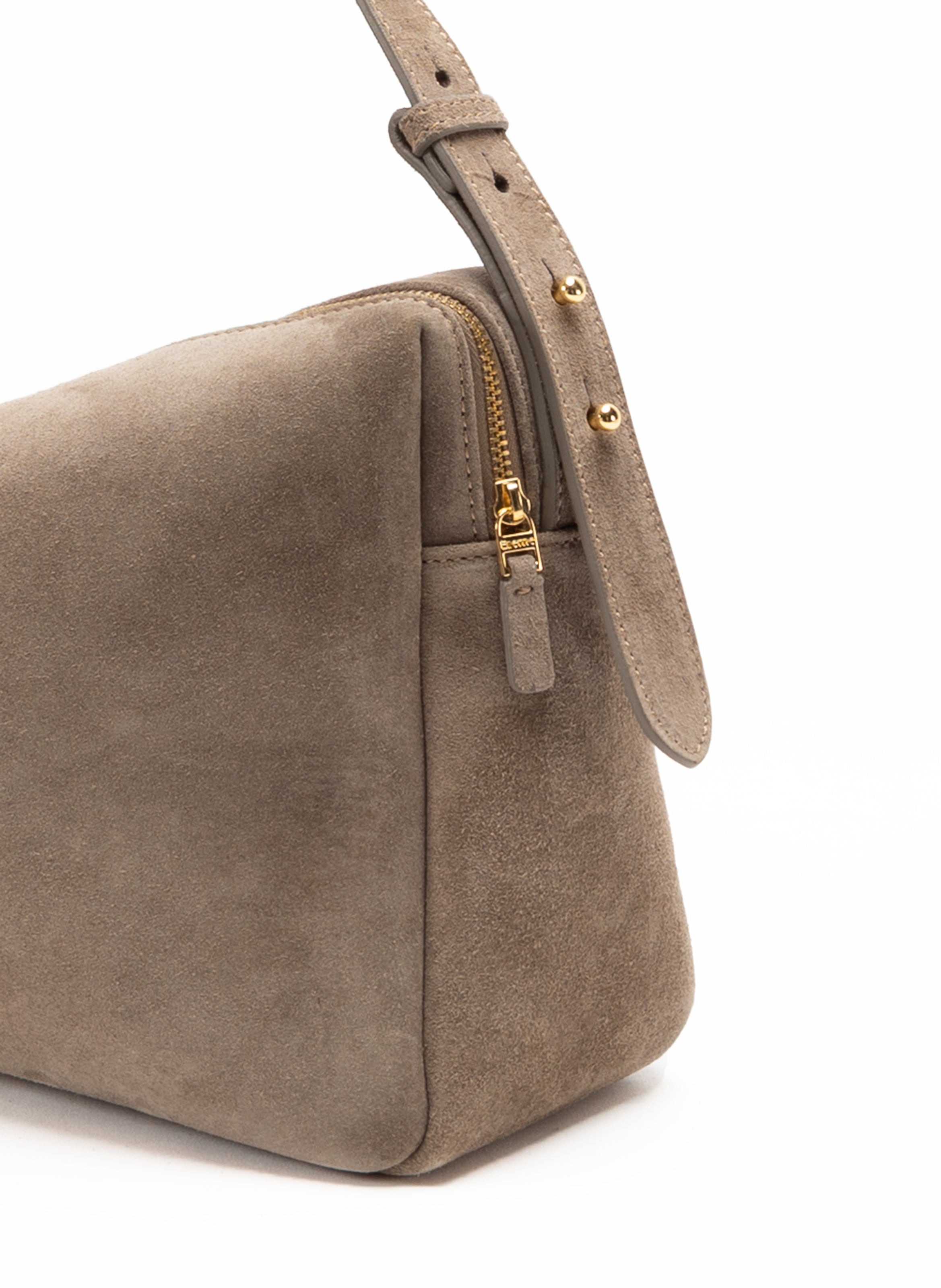 Trousse Large Suede Taupe - 3