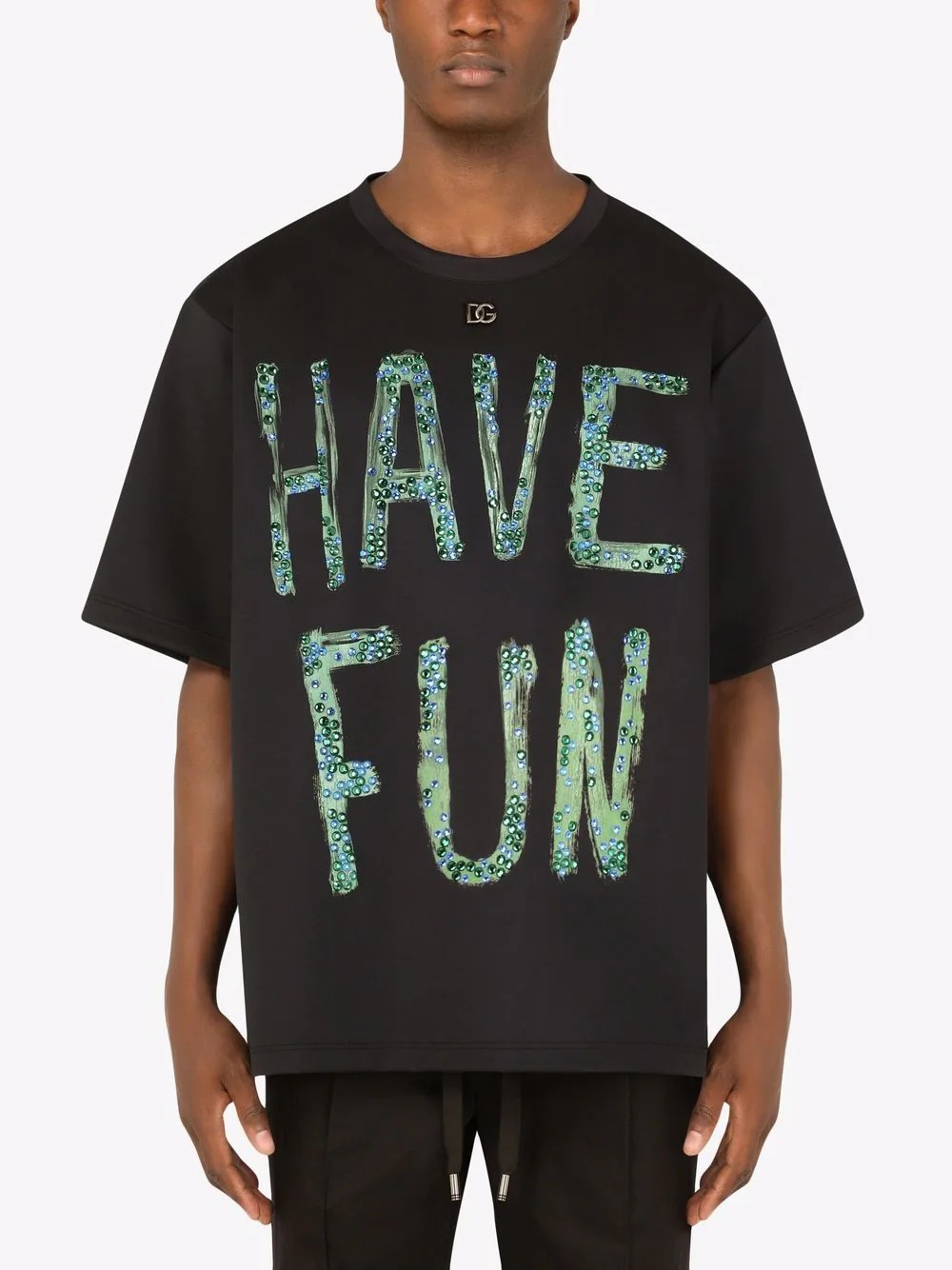 'Have Fun' print T-shirt - 3