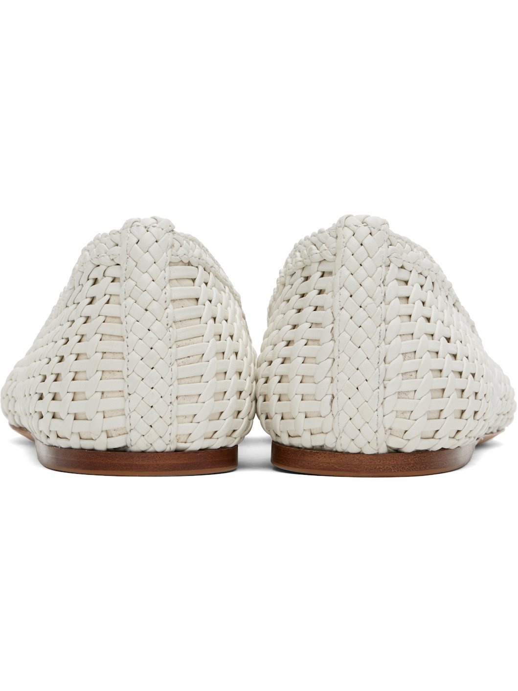 Off-White Aurora Braided Ballerina Flats - 2
