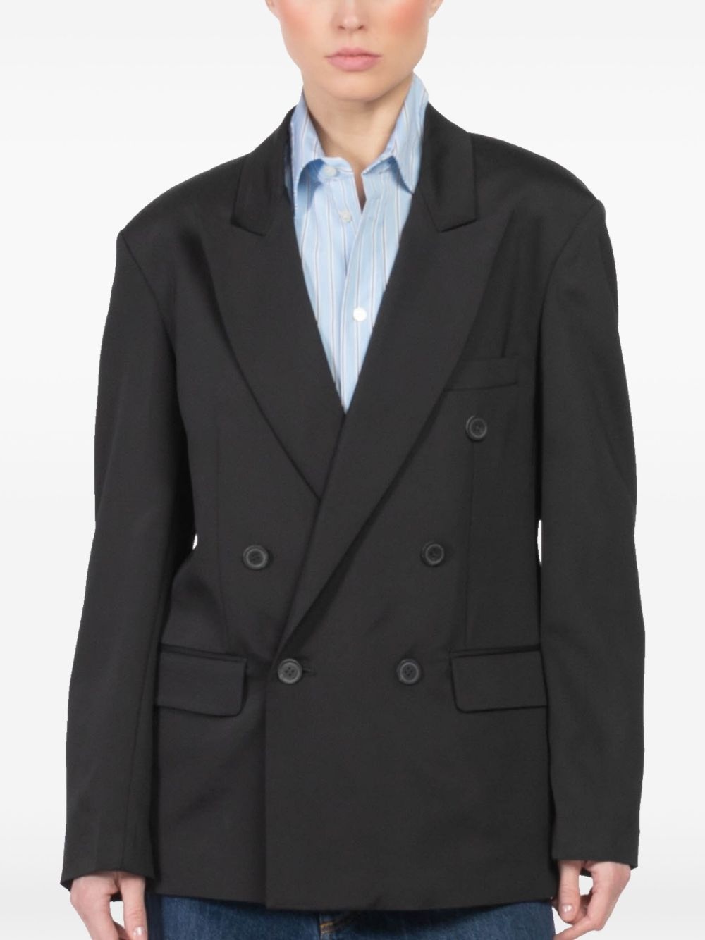 double-breasted blazer - 4