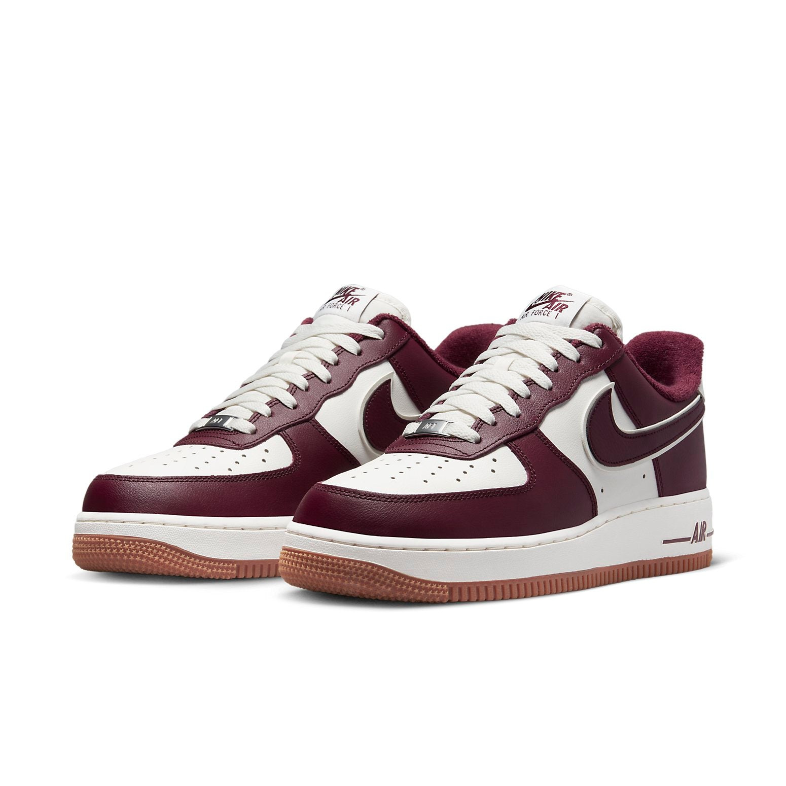 Nike Air Force 1 '07 LV8 'College Pack - Night Maroon' DQ7659-102 - 3