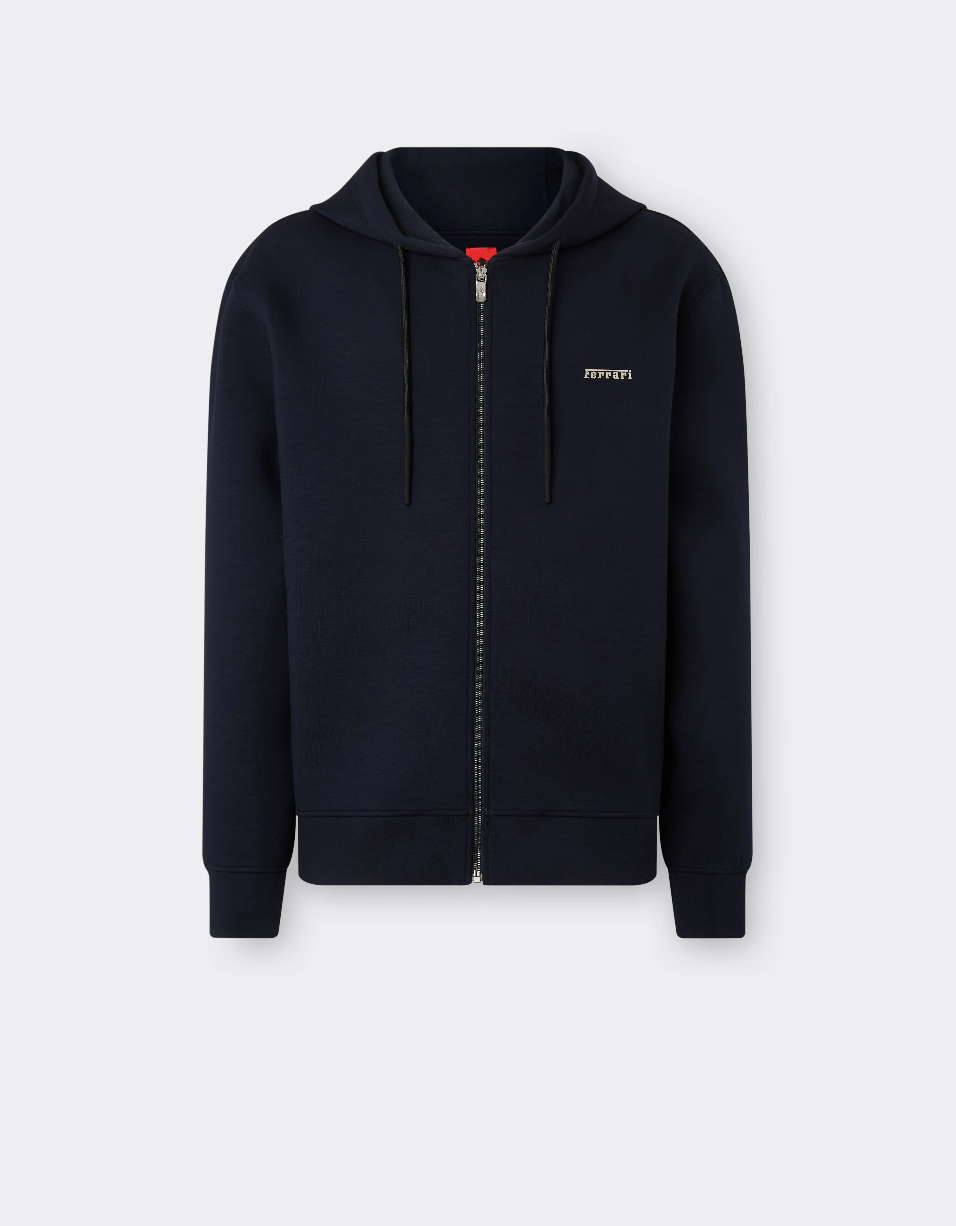 Hooded sweatshirt in scuba - 1