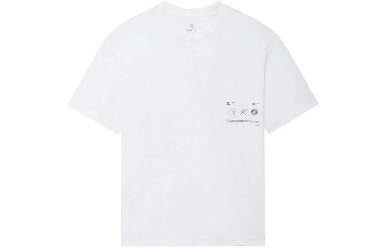 Li-Ning x Glare Way Of Wade Graphic T-shirt 'White' AHSS649-2 - 1