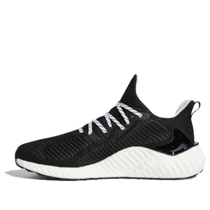 (WMNS) adidas ALPHABOOST WUJI Sneakers Black/White EG6537 - 1