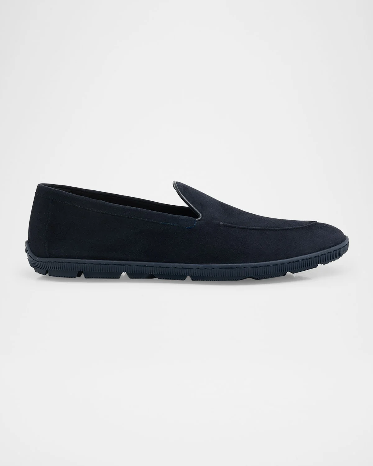 Men's Suede Sneaker Loafers - 1