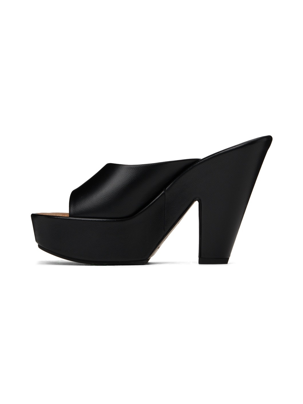 Black 4G Doll Mules - 3