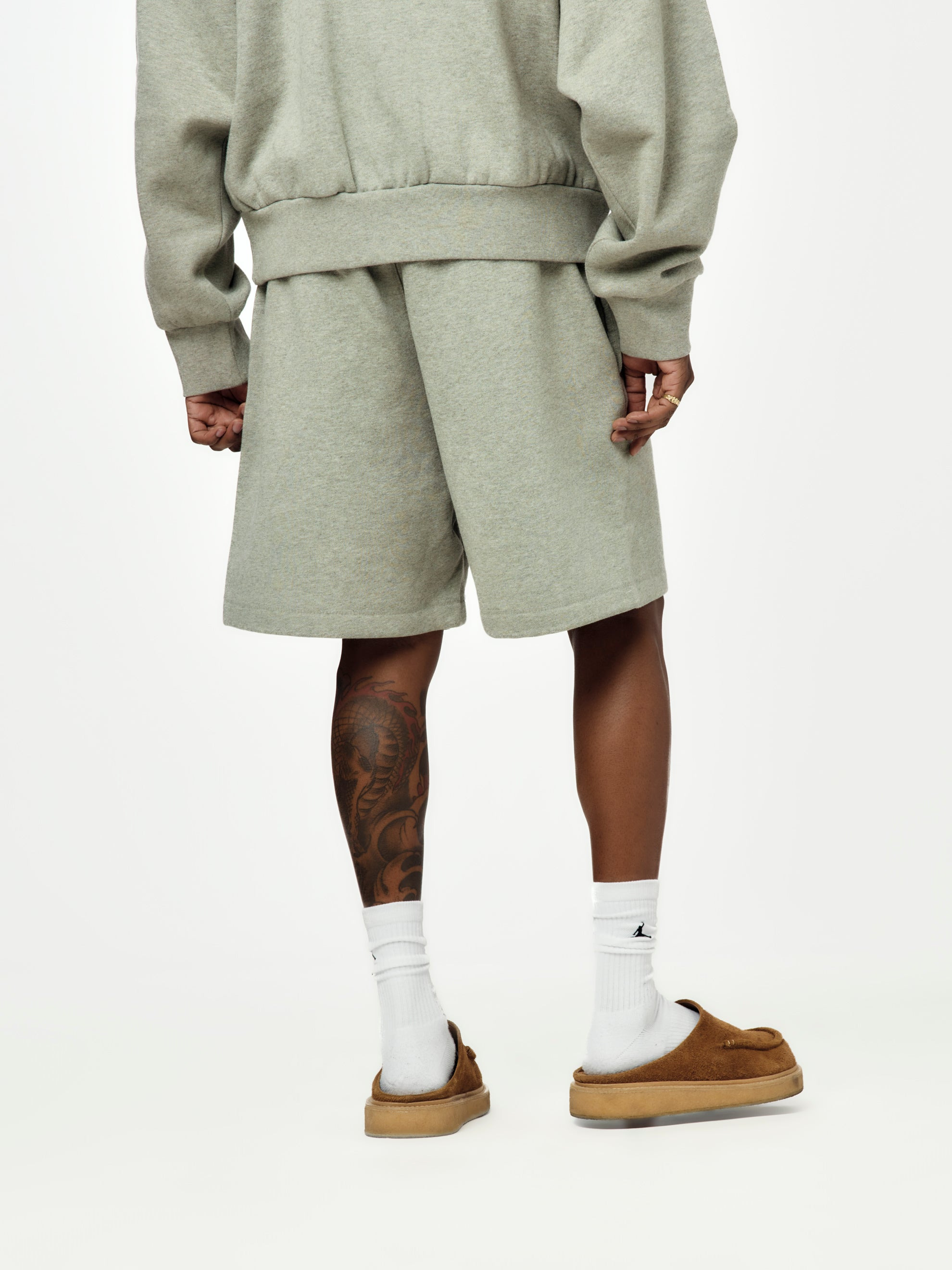 CLASSIC FLEECE SWEATSHORT (CONCRETE) - 3