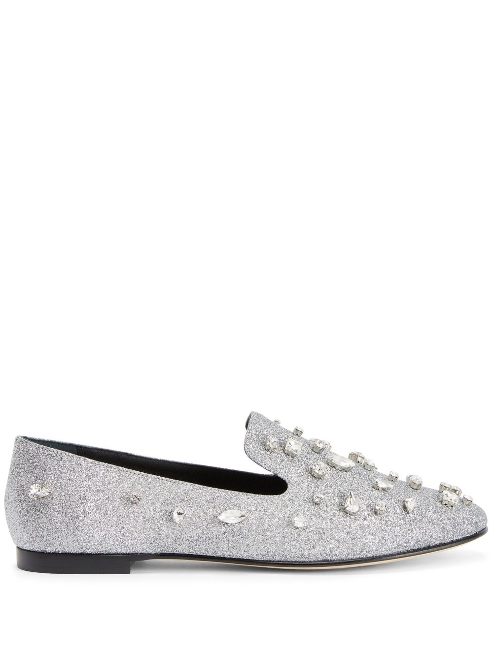 Dalila Bijoux glitter loafers - 1