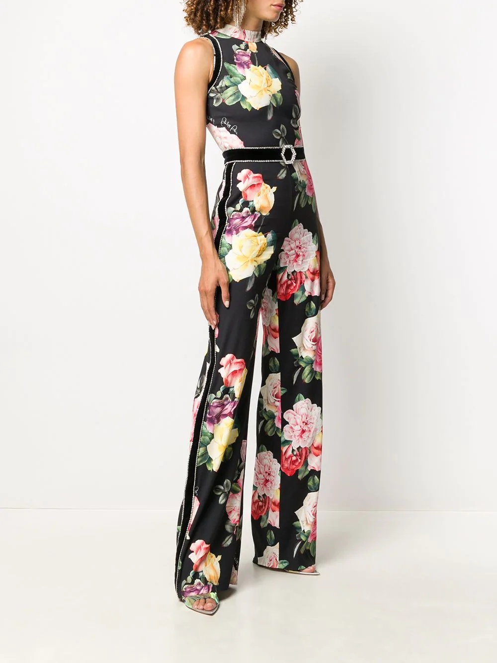 Selene floral wide-leg jumpsuit - 3