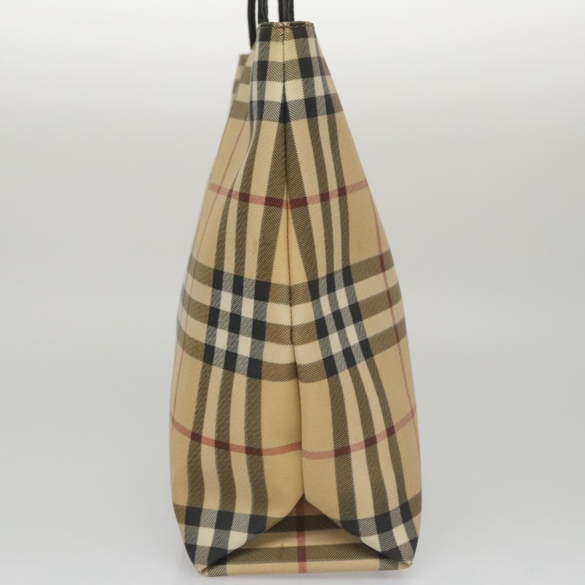 Burberry Nova Check Tote Bag Pvc Beige - 4