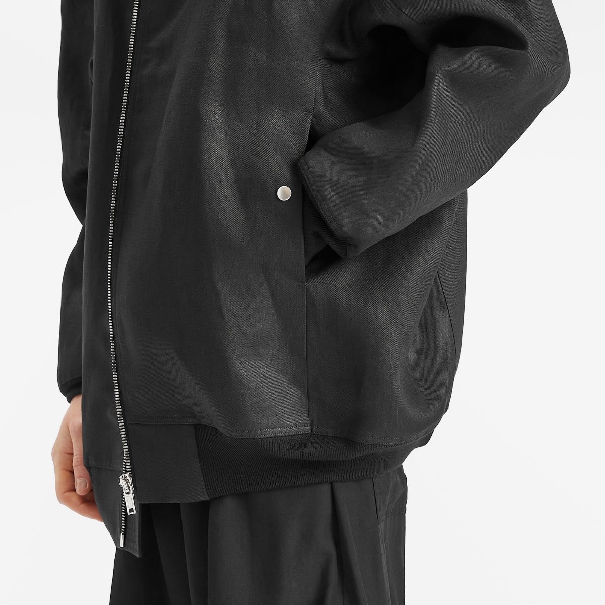 Rick Owens Peter Twill Flight Bomber Jacket - 5