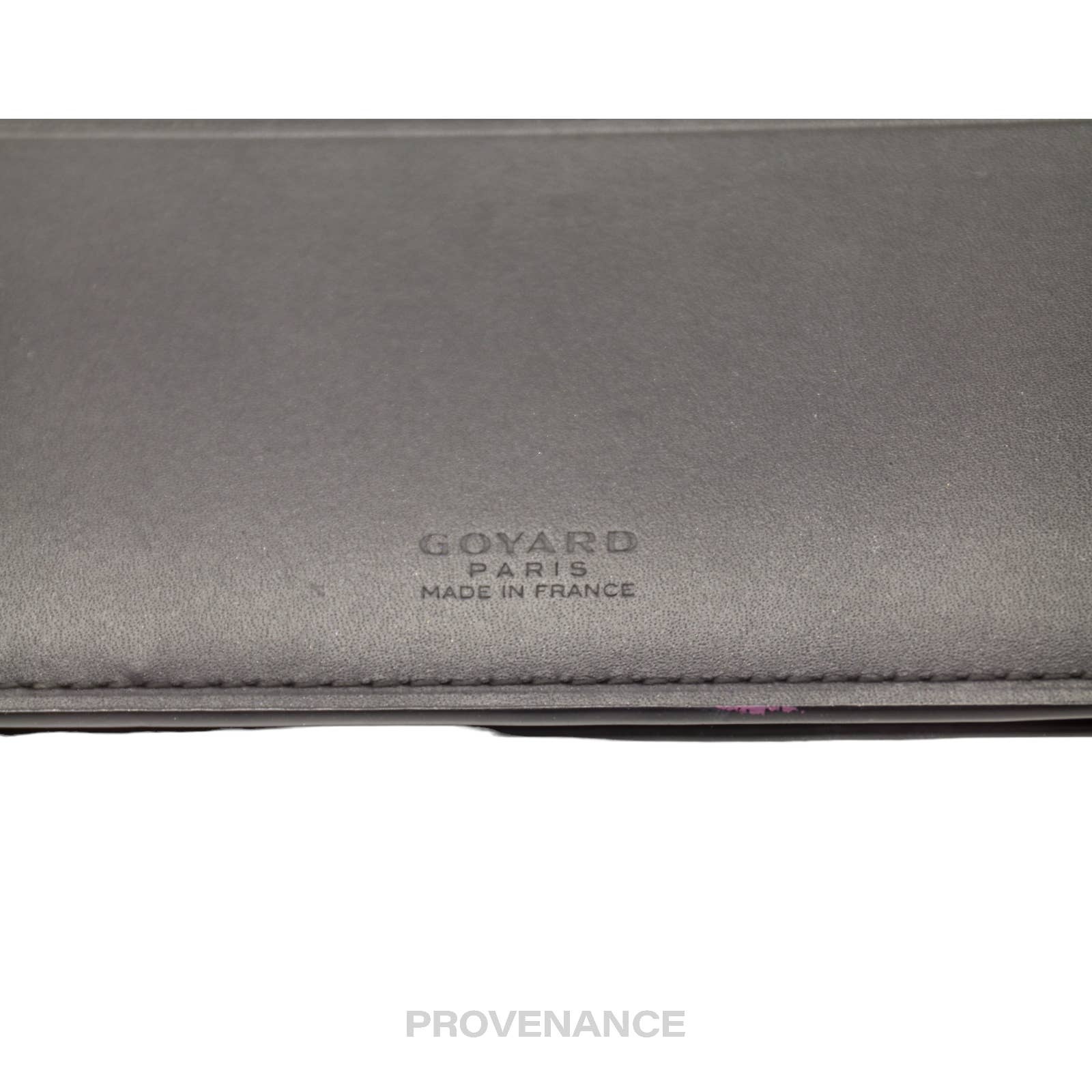 Goyard Richelieu Long Wallet - Black Goyardine - 8