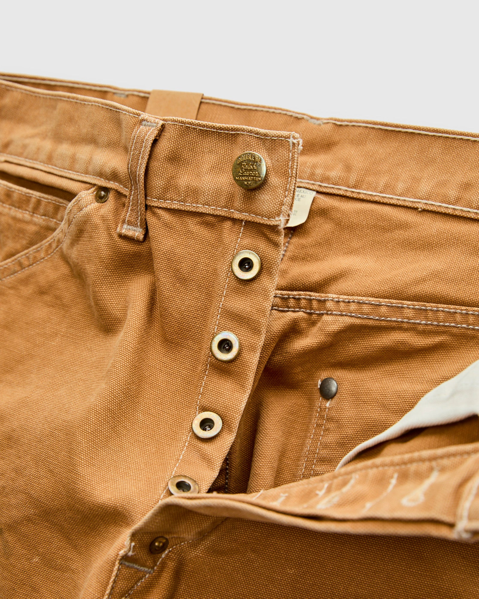 Hamilton Carpenter Pants in Distressed Khaki - 6