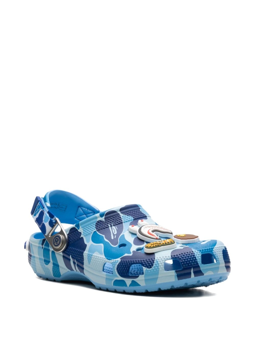 x A Bathing Ape Clog "Blue Camo" sneakers - 2