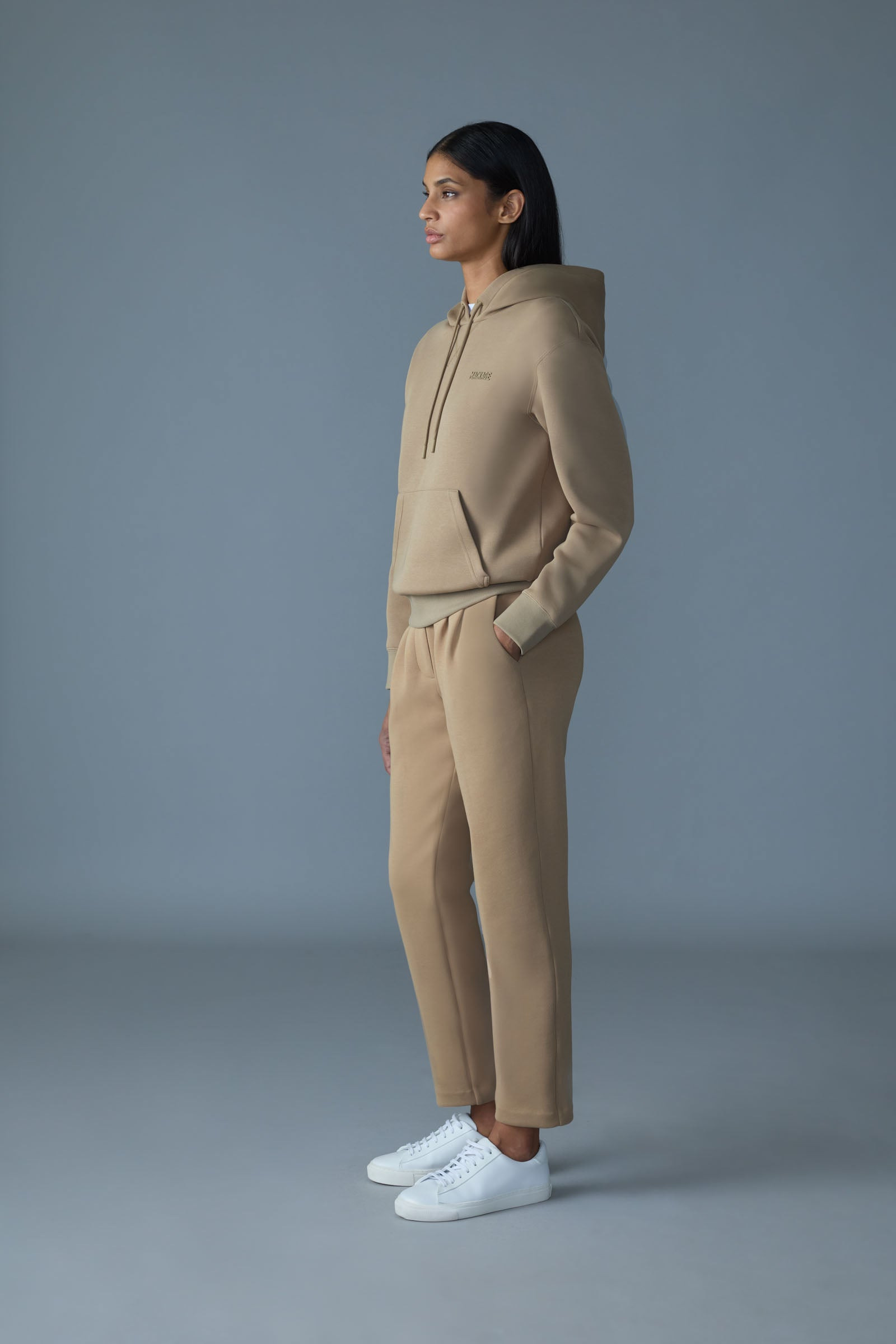 MARIANA Pleated Pants with Elasticized Waistband - 3