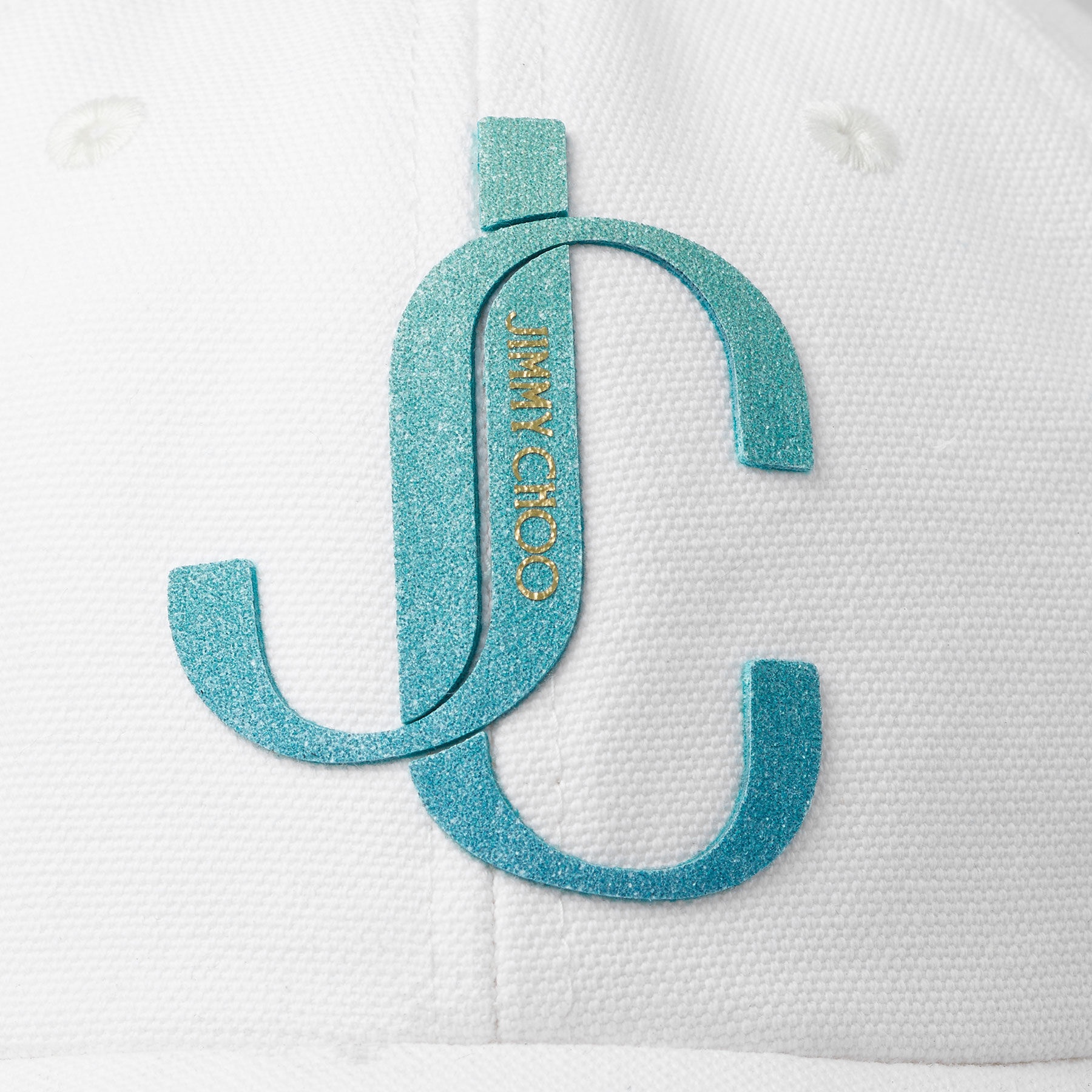 Paxy
Latte Cotton Baseball Cap with Matte Glitter JC Monogram - 4