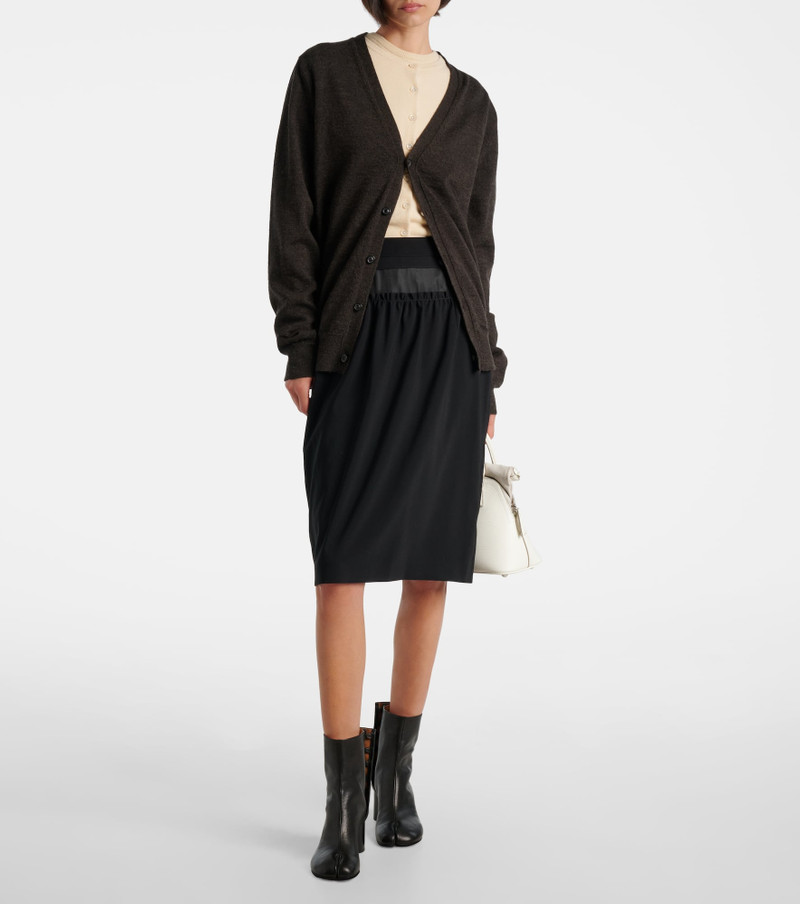 Maison Margiela Four Stitches wool cardigan outlook