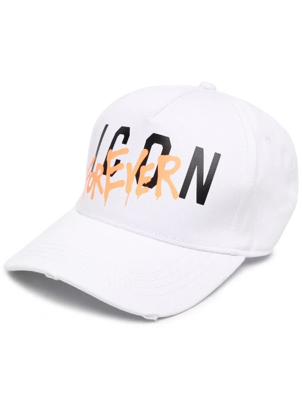 graphic-print baseball cap - 1