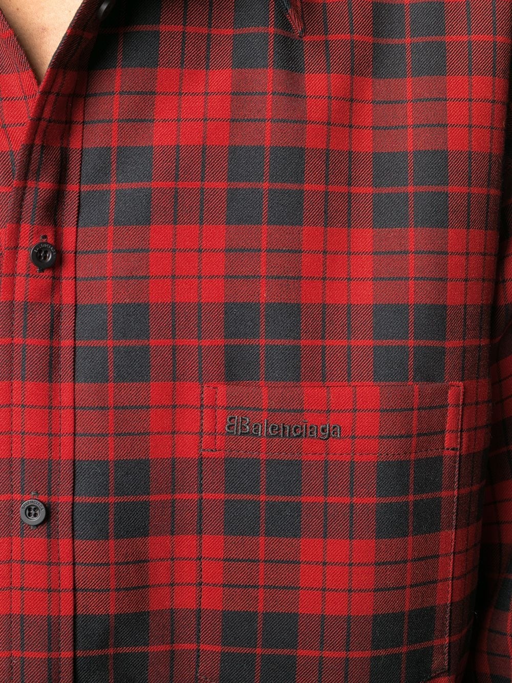 checked padded shirt - 5