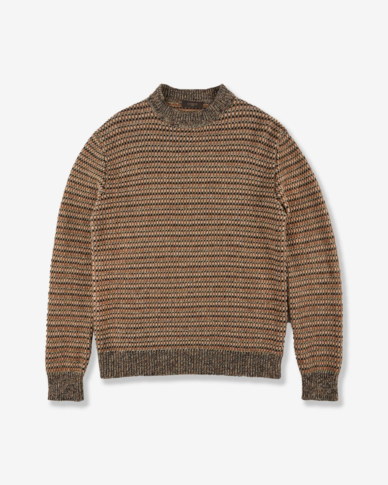 Slim fit Geelong wool crew neck sweater - 1