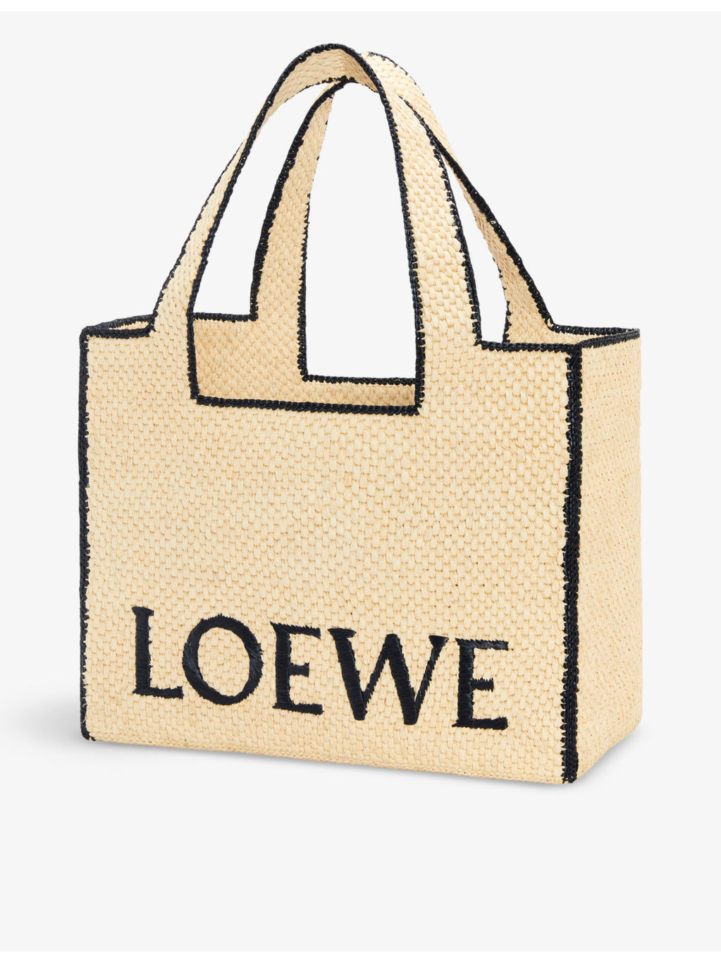Loewe x Paula's Ibiza large raffia tote bag - 4