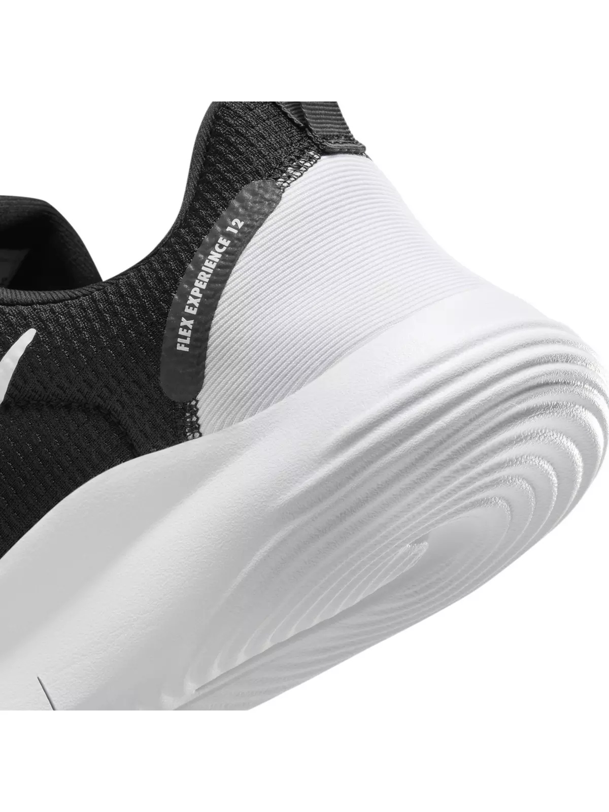 Flex Experience Run 12 "Black/Dark Smoke Grey/White" Men's Running Shoe - 8