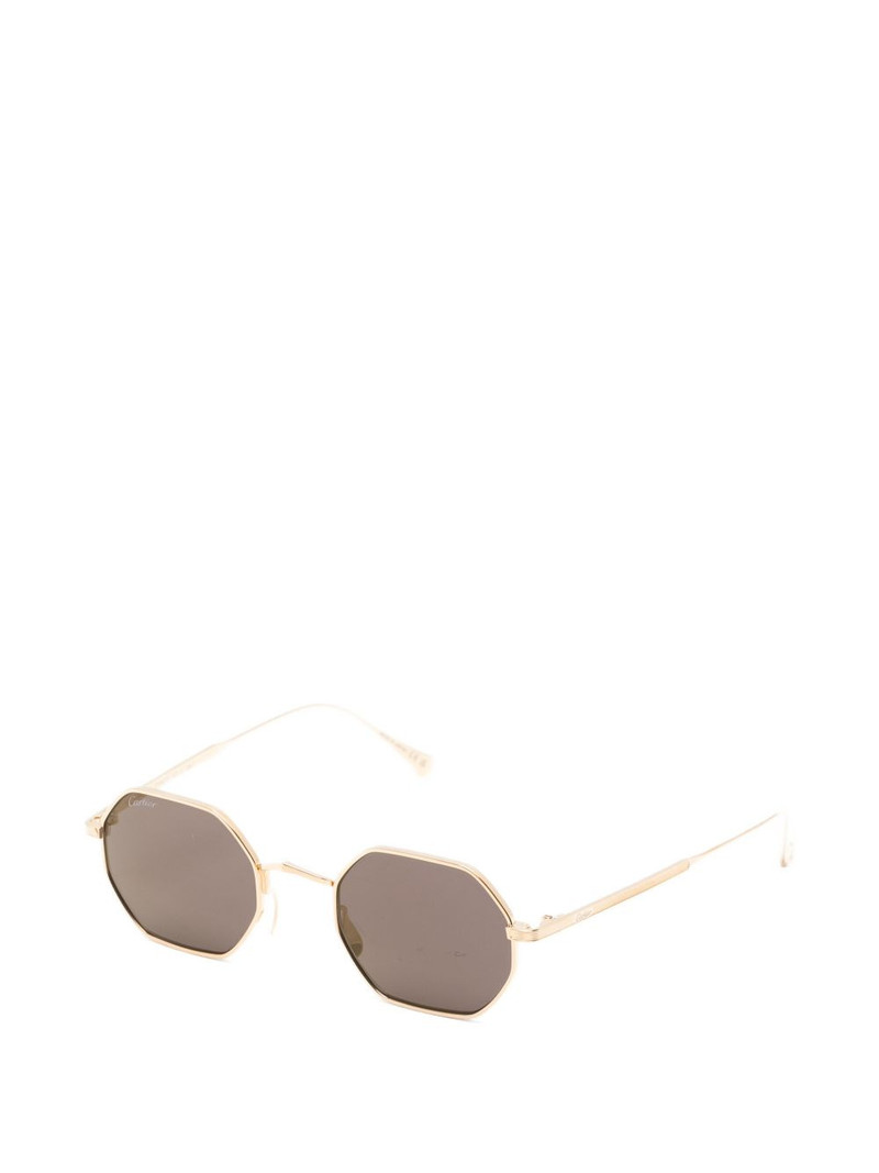 Cartier geometric-frame sunglasses outlook
