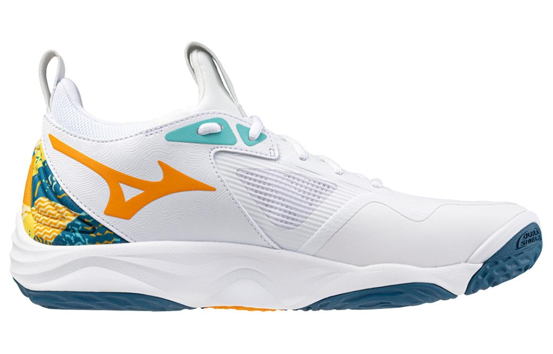 Mizuno Wave Momentum 3 'White Multi-Color' V1GA231256 - 2