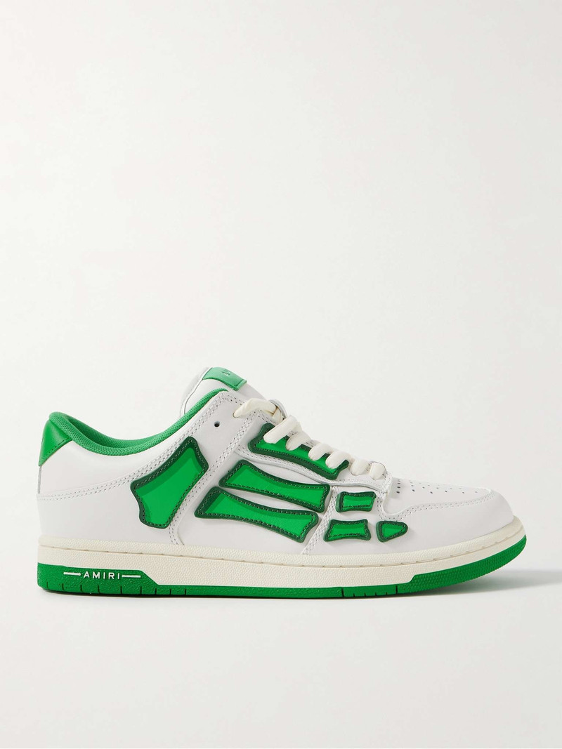 Skel-Top Leather Sneakers - 1