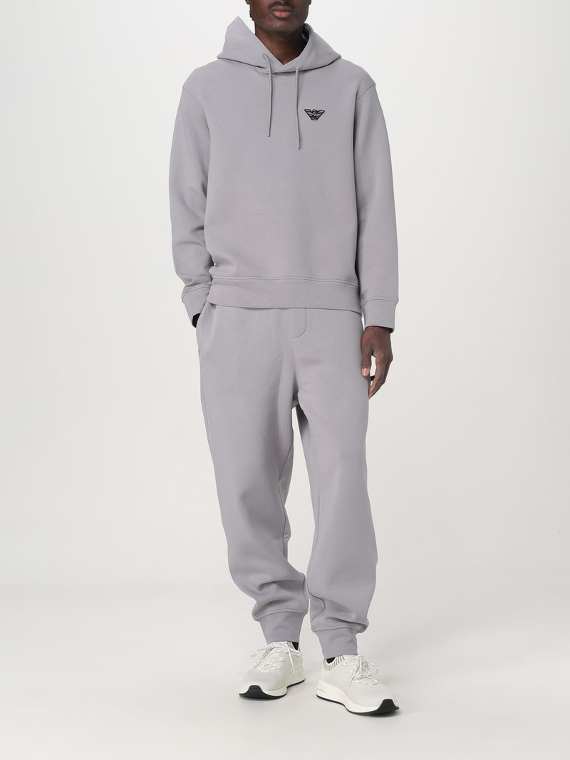 EMPORIO ARMANI Emporio Armani stretch cotton hoodie outlook