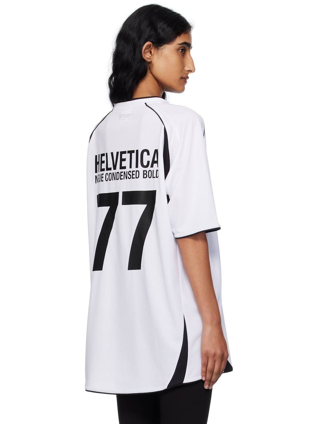 White 'Trademark' Football Jersey - 3