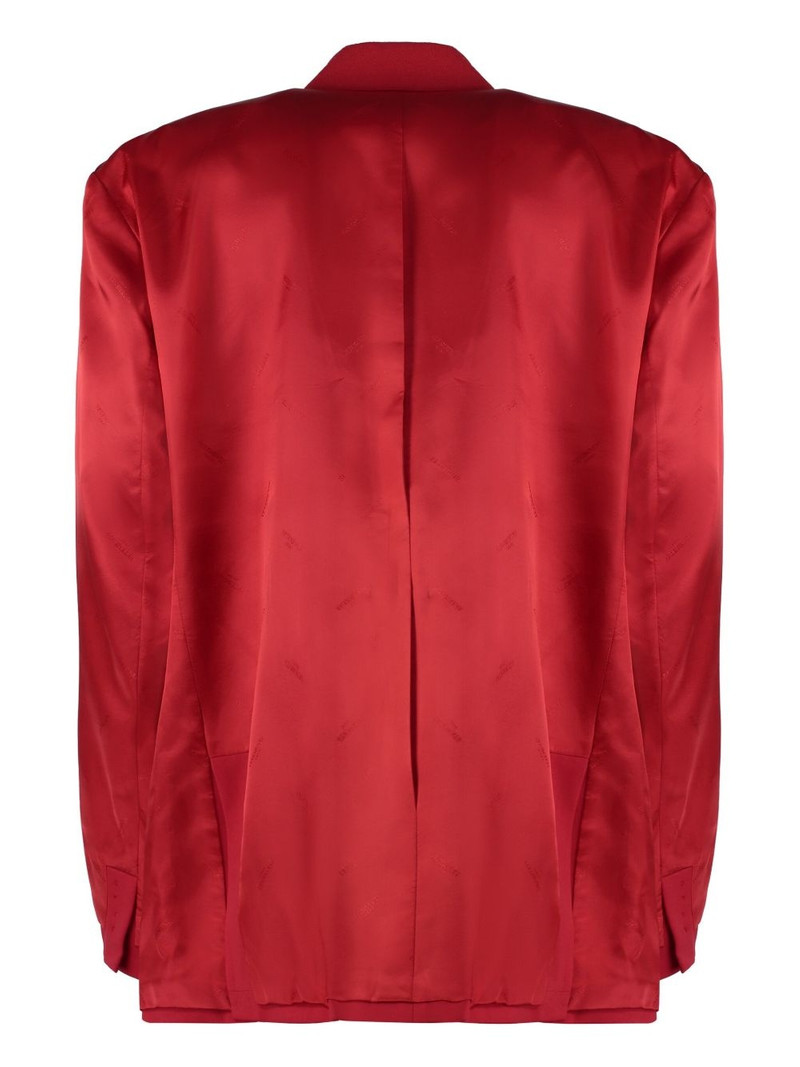 VETEMENTS satin blazer outlook